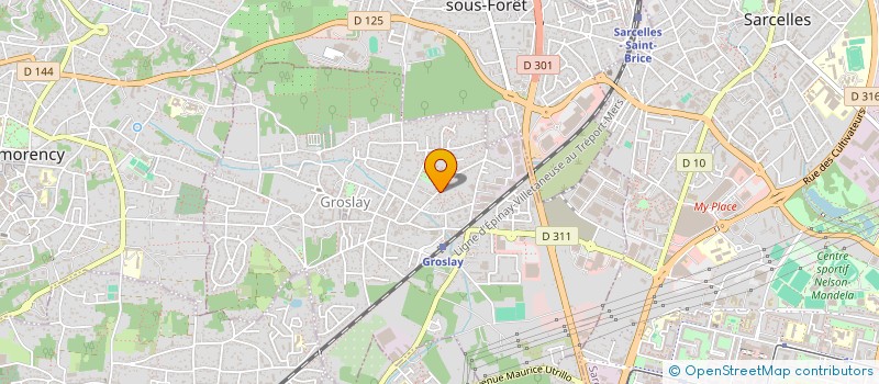 localisation de l'entreprise SQ BATIMMO  GROSLAY