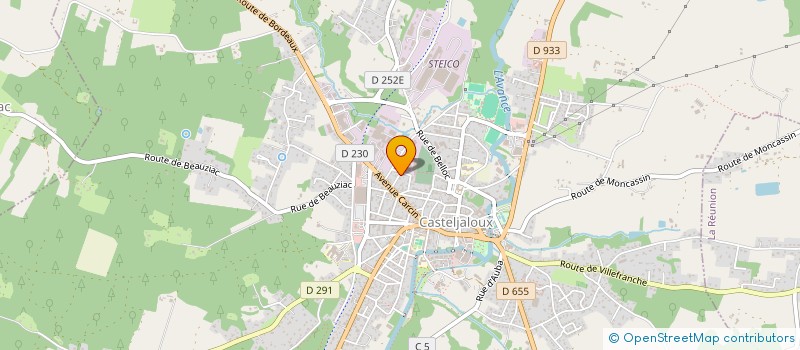 localisation de l'entreprise SQ COMPAGNY  CASTELJALOUX