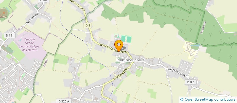 localisation de l'entreprise SQ5 INVEST  RAIMBEAUCOURT