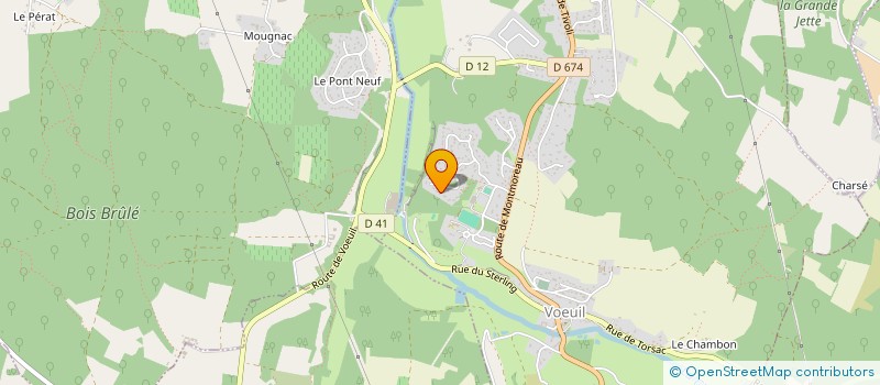 localisation de l'entreprise SQD à VŒUIL-ET-GIGET