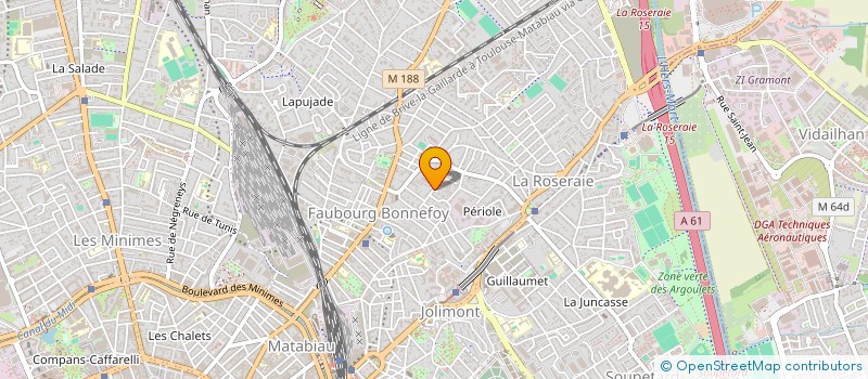 localisation de l'entreprise SQDX  TOULOUSE