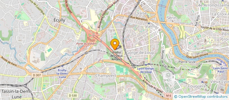 localisation de l'entreprise SQF PLASTICART  LYON