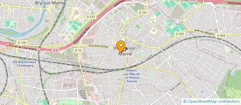 localisation de l'entreprise SQIL7 à VILLIERS-SUR-MARNE