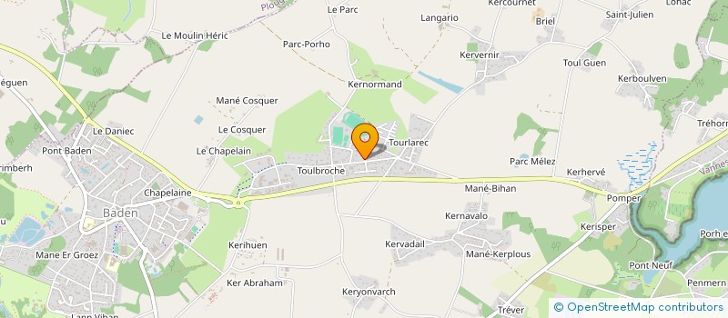 localisation de l'entreprise SQL  BADEN