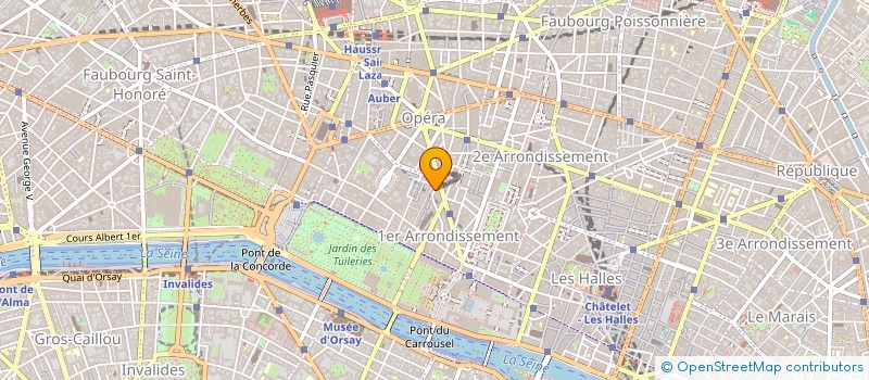 localisation de l'entreprise SQL LOGICIELS à PARIS