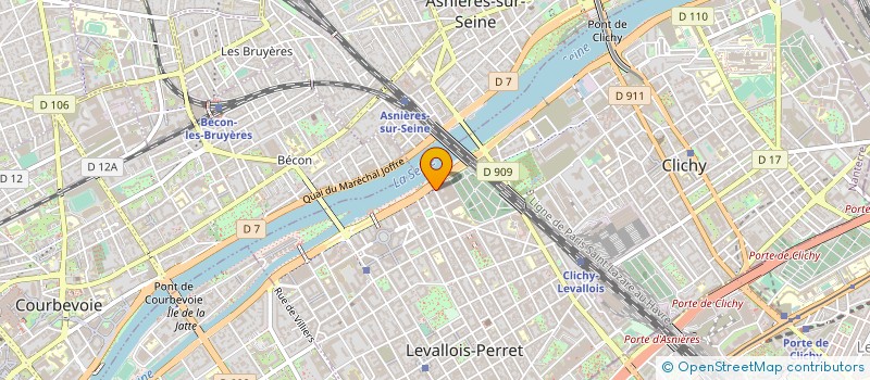 localisation de l'entreprise SQLI à LEVALLOIS-PERRET