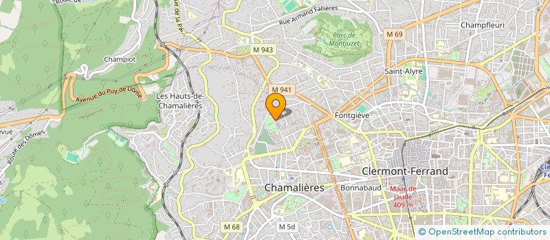 localisation de l'entreprise SQNCE  CHAMALIERES