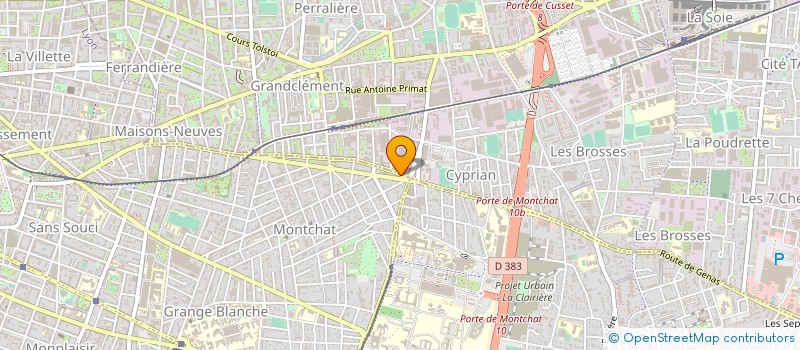 localisation de l'entreprise SQP à LYON