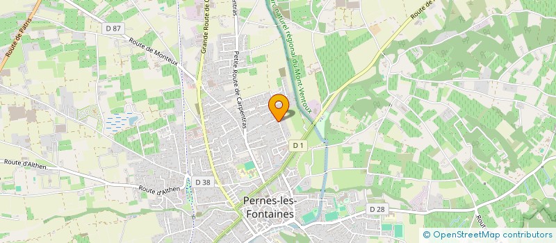 localisation de l'entreprise SQPST  PERNES-LES-FONTAINES