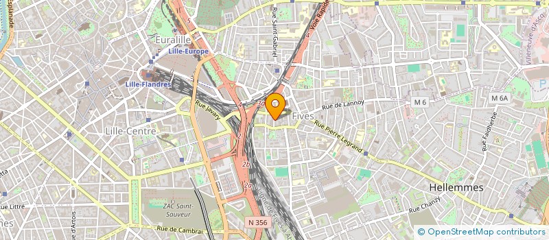 localisation de l'entreprise SQQ IMMO à LILLE