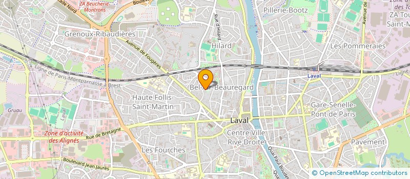 localisation de l'entreprise SQQTJ à LAVAL