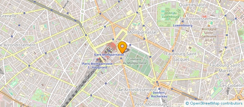 localisation de l'entreprise SQR  PARIS