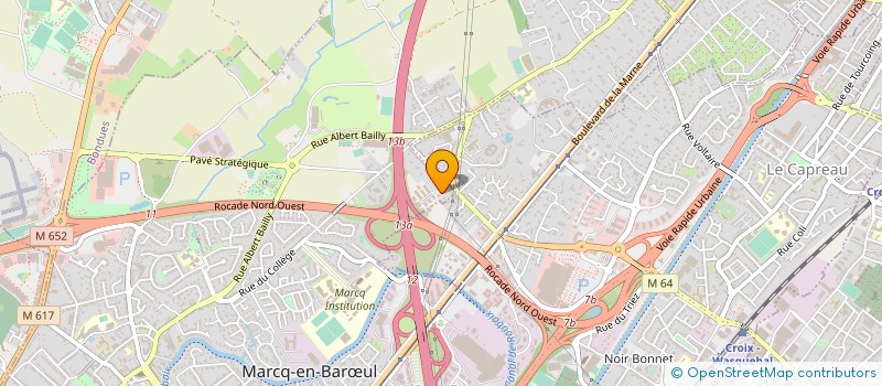 localisation de l'entreprise SQRS à MARCQ-EN-BARŒUL