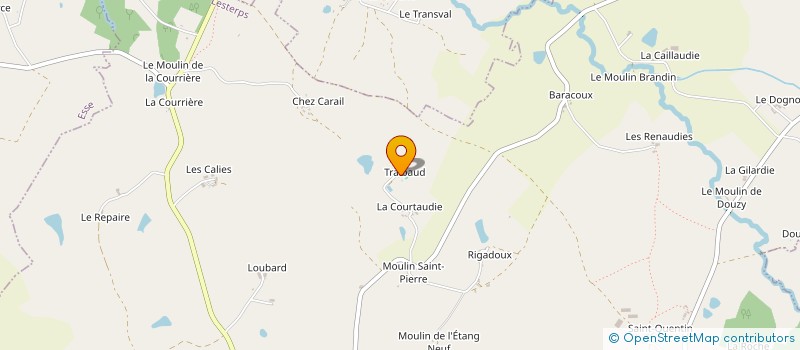 localisation de l'entreprise SQSEM à LESTERPS