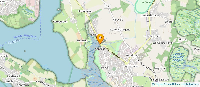localisation de l'entreprise SQT - SOCIETE QUIMPEROISE DU THE à QUIMPER