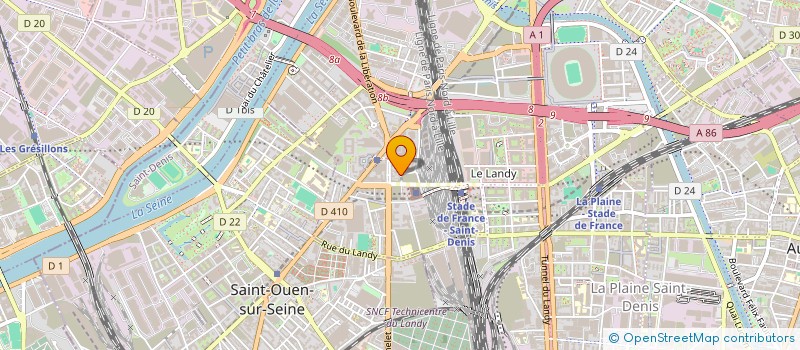 localisation de l'entreprise SQTD à SAINT-DENIS