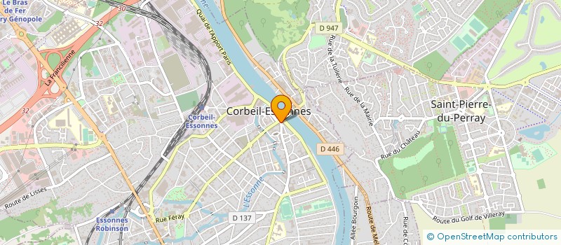 localisation de l'entreprise SQUAD à CORBEIL-ESSONNES