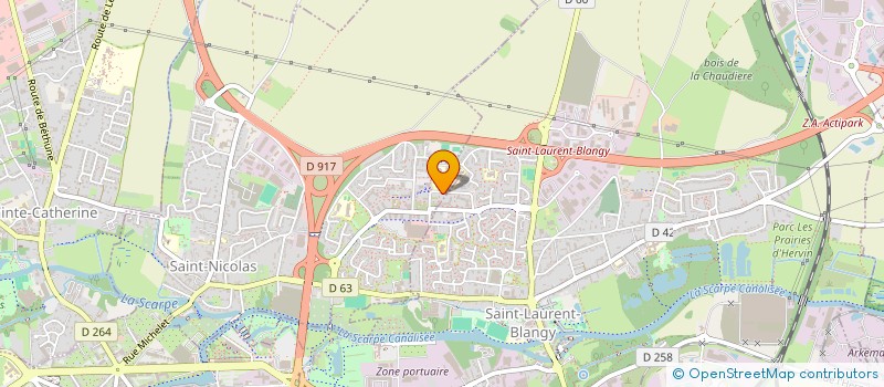 localisation de l'entreprise SQUAD RH  SAINT-NICOLAS