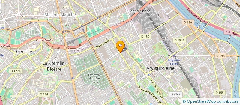 localisation de l'entreprise SQUAD SECURITE à IVRY-SUR-SEINE