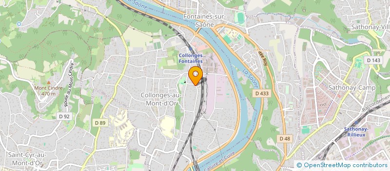 localisation de l'entreprise SQUADRA  COLLONGES-AU-MONT-D'OR