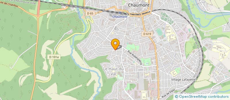 localisation de l'entreprise SQUADRA 52 à CHAUMONT