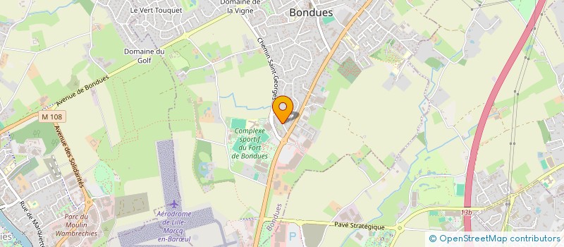 localisation de l'entreprise SQUADRA  BONDUES