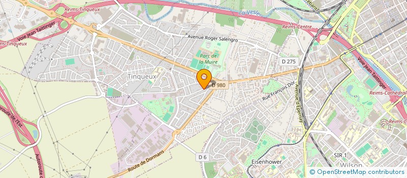 localisation de l'entreprise SQUADRA51  TINQUEUX