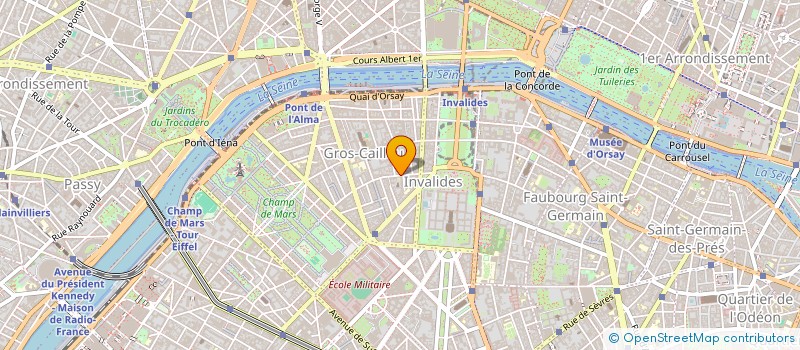 localisation de l'entreprise SQUADRON à PARIS