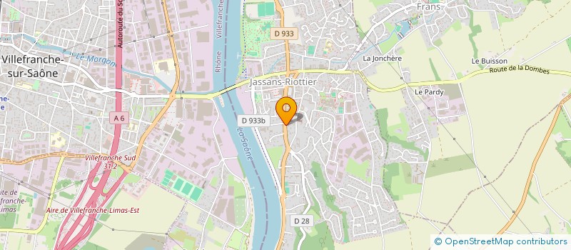 localisation de l'entreprise SQUADVANCE  JASSANS-RIOTTIER