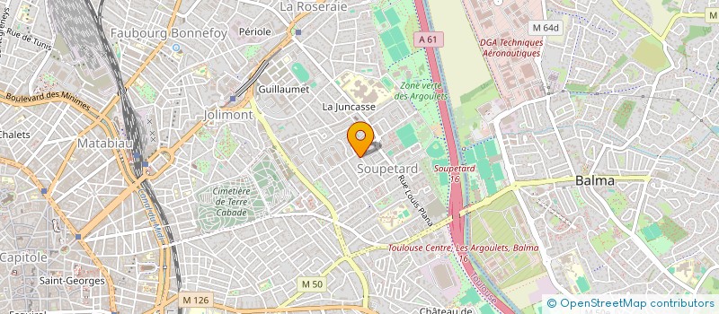 localisation de l'entreprise SQUADVISE à TOULOUSE