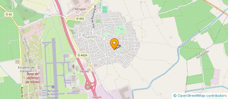 localisation de l'entreprise SQUALE PROJECT  GARONS