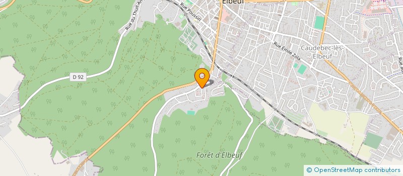 localisation de l'entreprise SQUALES AS à ELBEUF