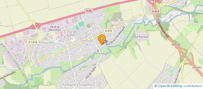 localisation de l'entreprise SQUALS  VERSON