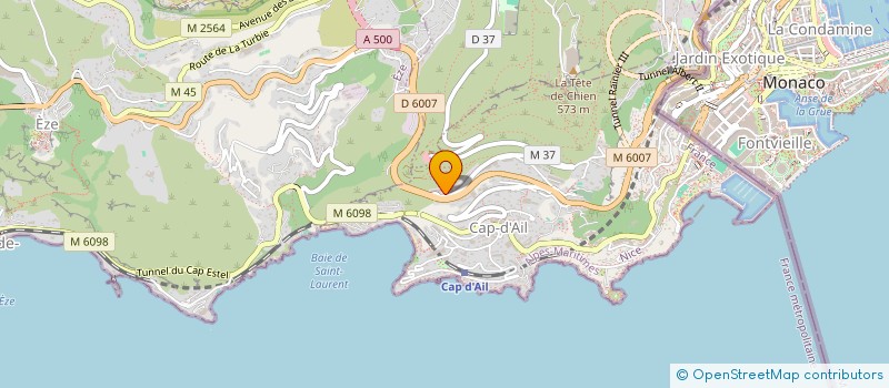 localisation de l'entreprise SQUAR ELECTRIC à CAP-D'AIL