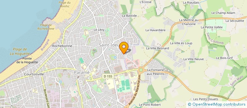 localisation de l'entreprise SQUARE  SAINT-MALO