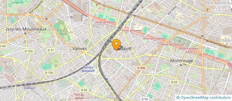 localisation de l'entreprise SQUARE AGENCEMENT à MALAKOFF