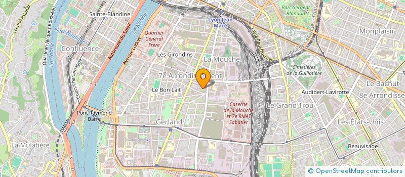 localisation de l'entreprise SQUARE C2  LYON