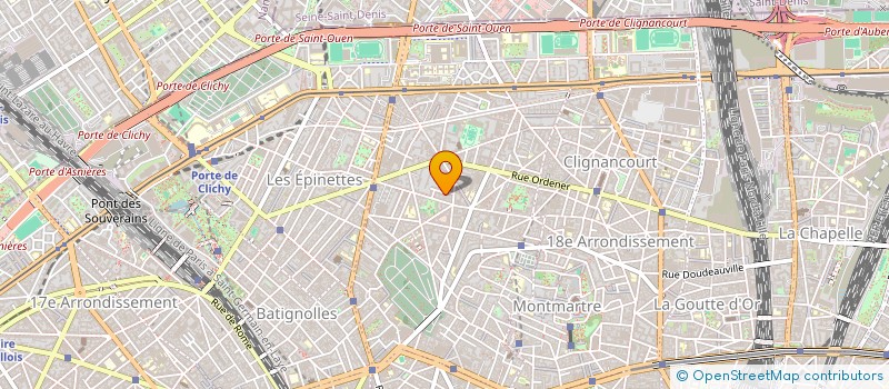 localisation de l'entreprise SQUARE CARPEAUX  PARIS