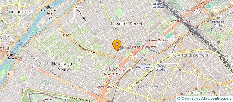 localisation de l'entreprise SQUARE CONSEIL à LEVALLOIS-PERRET
