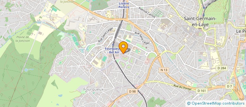 localisation de l'entreprise SQUARE FORMATION  SAINT-GERMAIN-EN-LAYE