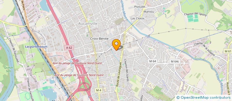 localisation de l'entreprise SQUARE GAMES  TOULOUSE