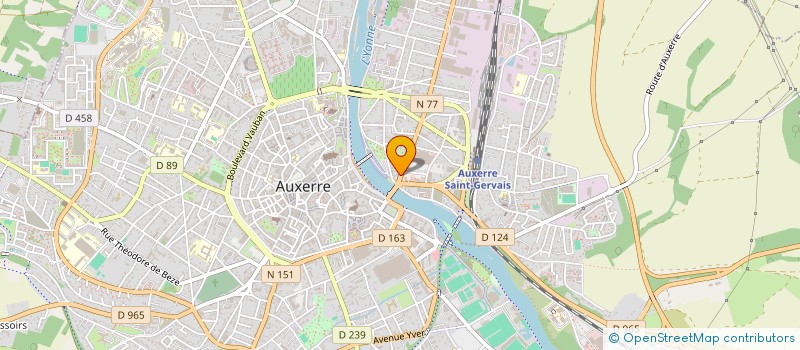 localisation de l'entreprise SQUARE HABITAT AUXERRE à AUXERRE