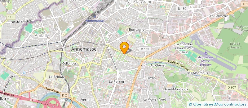 localisation de l'entreprise SQUARE HABITAT GENEVOIS à ANNEMASSE