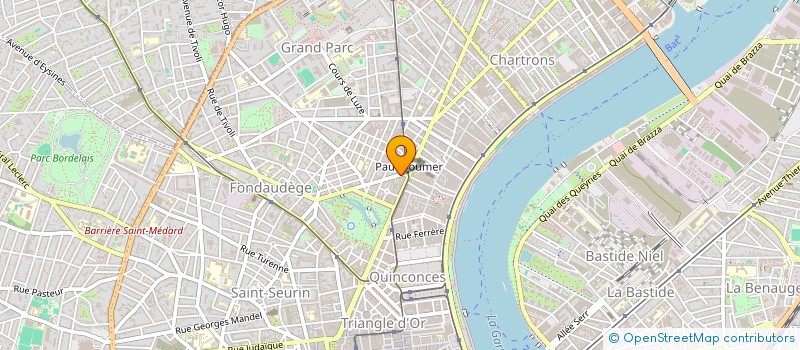 localisation de l'entreprise SQUARE & HASHFORD  BORDEAUX