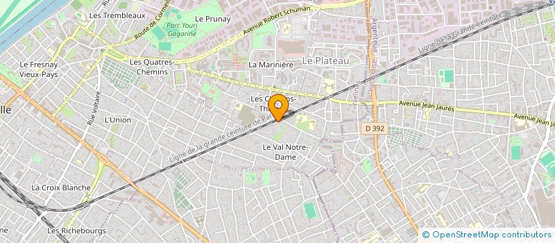 localisation de l'entreprise SQUARE IN THE ANGLE à SARTROUVILLE