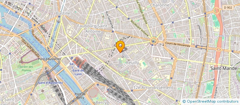 localisation de l'entreprise SQUARE INVESTMENT à PARIS