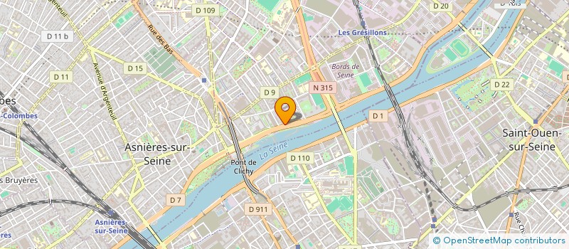 localisation de l'entreprise SQUARE IT-SERVICES à ASNIERES-SUR-SEINE