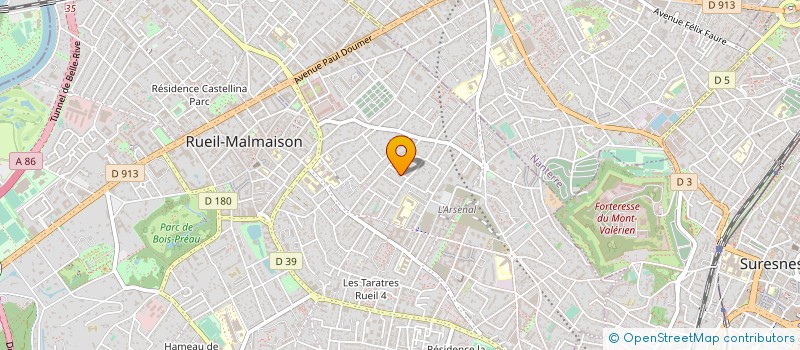 localisation de l'entreprise SQUARE RIVOLI PUBLISHING  RUEIL-MALMAISON