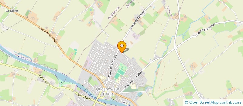 localisation de l'entreprise SQUAREASE  QUESNOY-SUR-DEULE