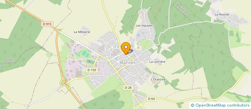 localisation de l'entreprise SQUARTIST à SANTEUIL